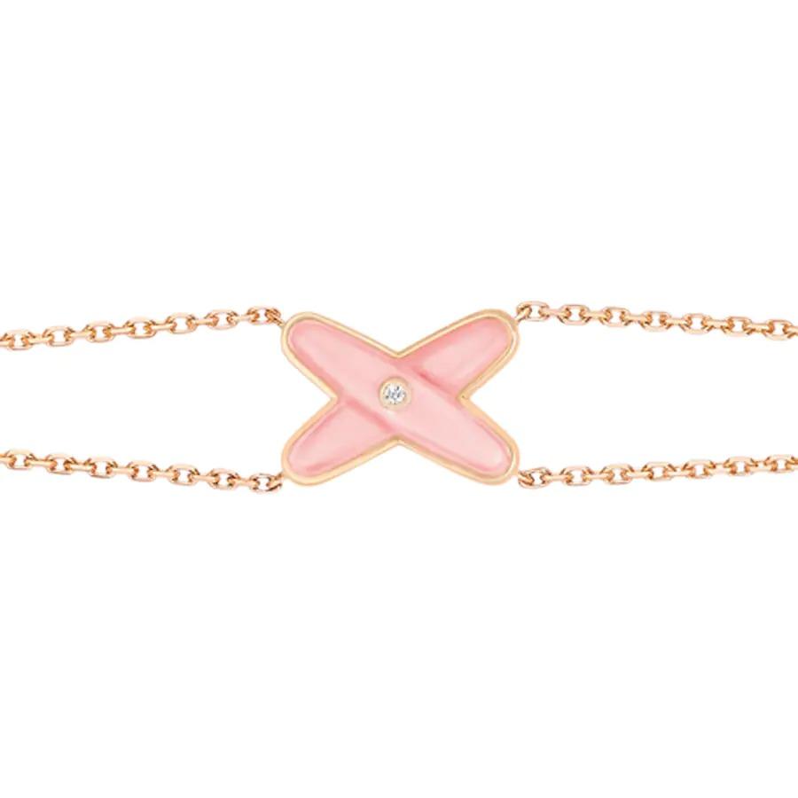 [Everoly JW]JEUX ARMBAND ROSA MOP ROSA GOLD 1 DIAMANT