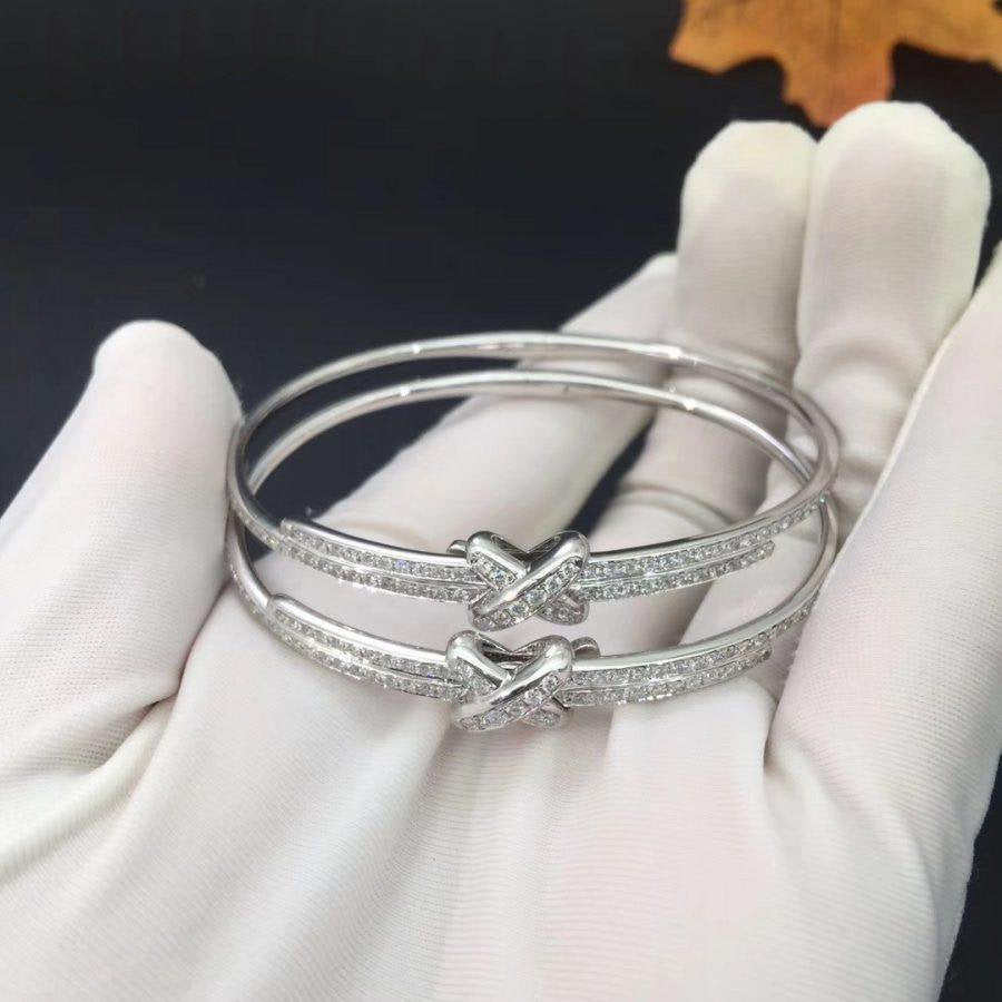 [Everoly JW]JEUX DE BRACELET DIAMONDS SILVER