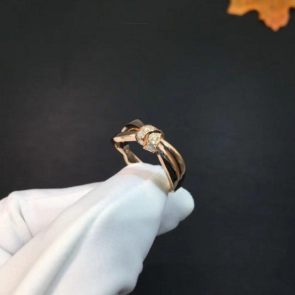 [Everoly JW]LIENS RING PINK GOLD DIAMOND