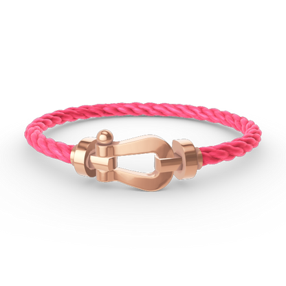 [Everoly JW]FORCE LARGE HORSESHOE NO DIAMOND BRACELET ROSE GOLD