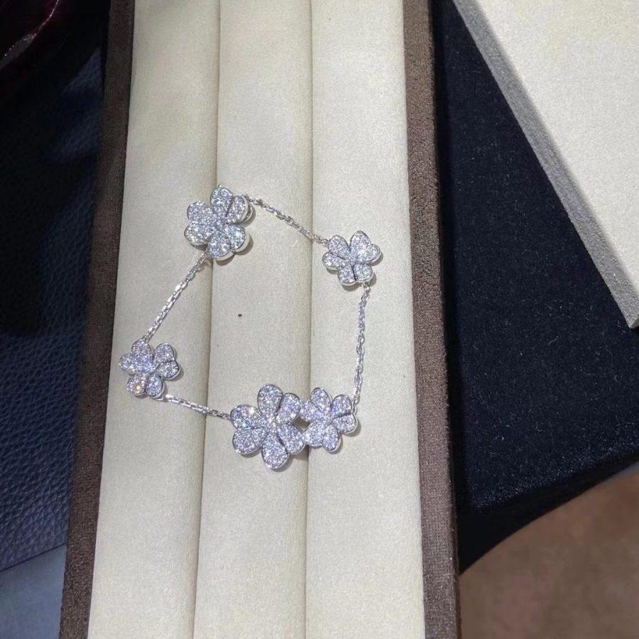 [Everoly JW]FRIVOLE SILBER 5 BLUMEN ARMBAND