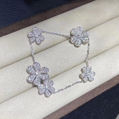 [Everoly JW]FRIVOLE SILBER 5 BLUMEN ARMBAND