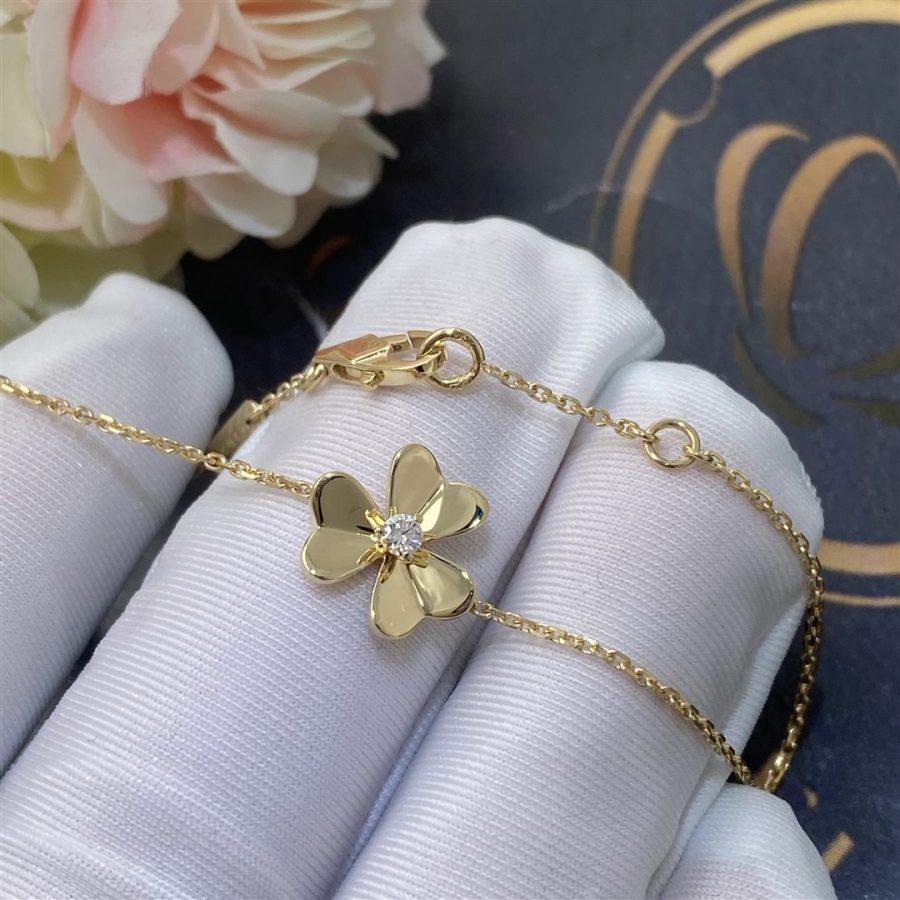 [Everoly JW]FRIVOLE GOLD BLUMENARMBAND