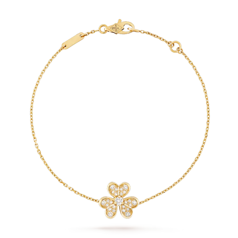 [Everoly JW]FRIVOLE GOLD BLUMEN DIAMANT ARMBAND