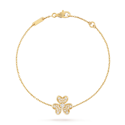 [Everoly JW]FRIVOLE GOLD BLUMEN DIAMANT ARMBAND