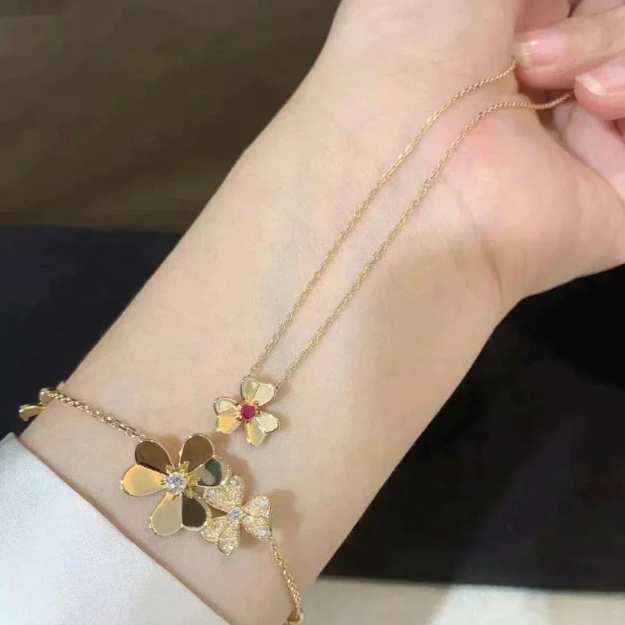 [Everoly JW]FRIVOLE GOLDENE BLUMENKETTE