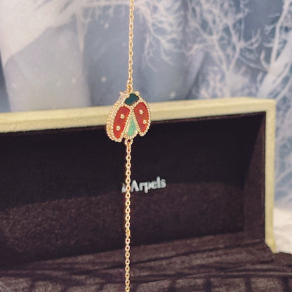 [Everoly JW]LUCKY SPRING 1 MOTIV ROSA GOLD ARMBAND