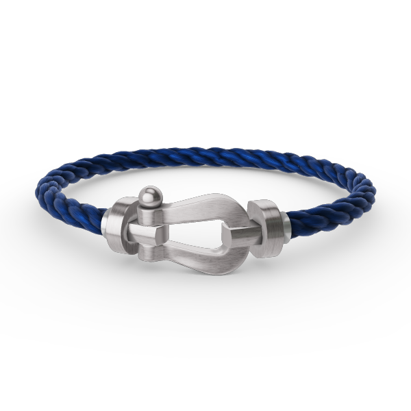 [Everoly JW]FORCE LARGE HORSESHOE NO DIAMOND BRACELET SILVER
